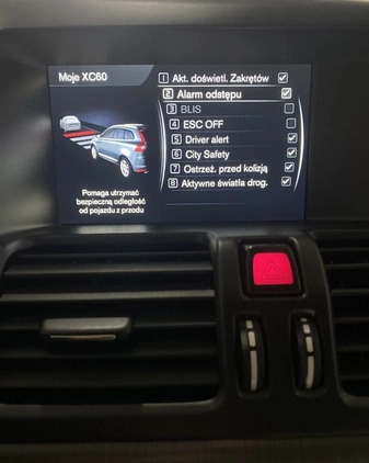 Volvo XC 60 cena 89000 przebieg: 59600, rok produkcji 2016 z Daleszyce małe 436